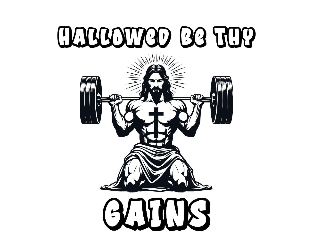 Hallowed Be Thy Gains (Muscle Tank)