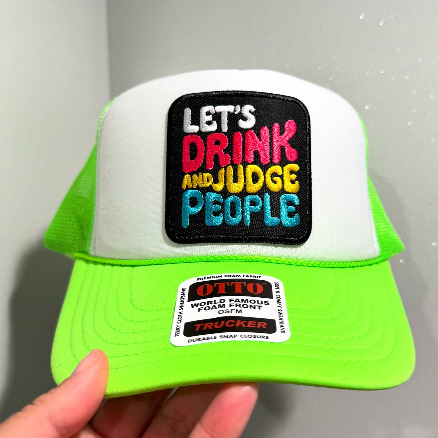 Let’s Drink and Judge People