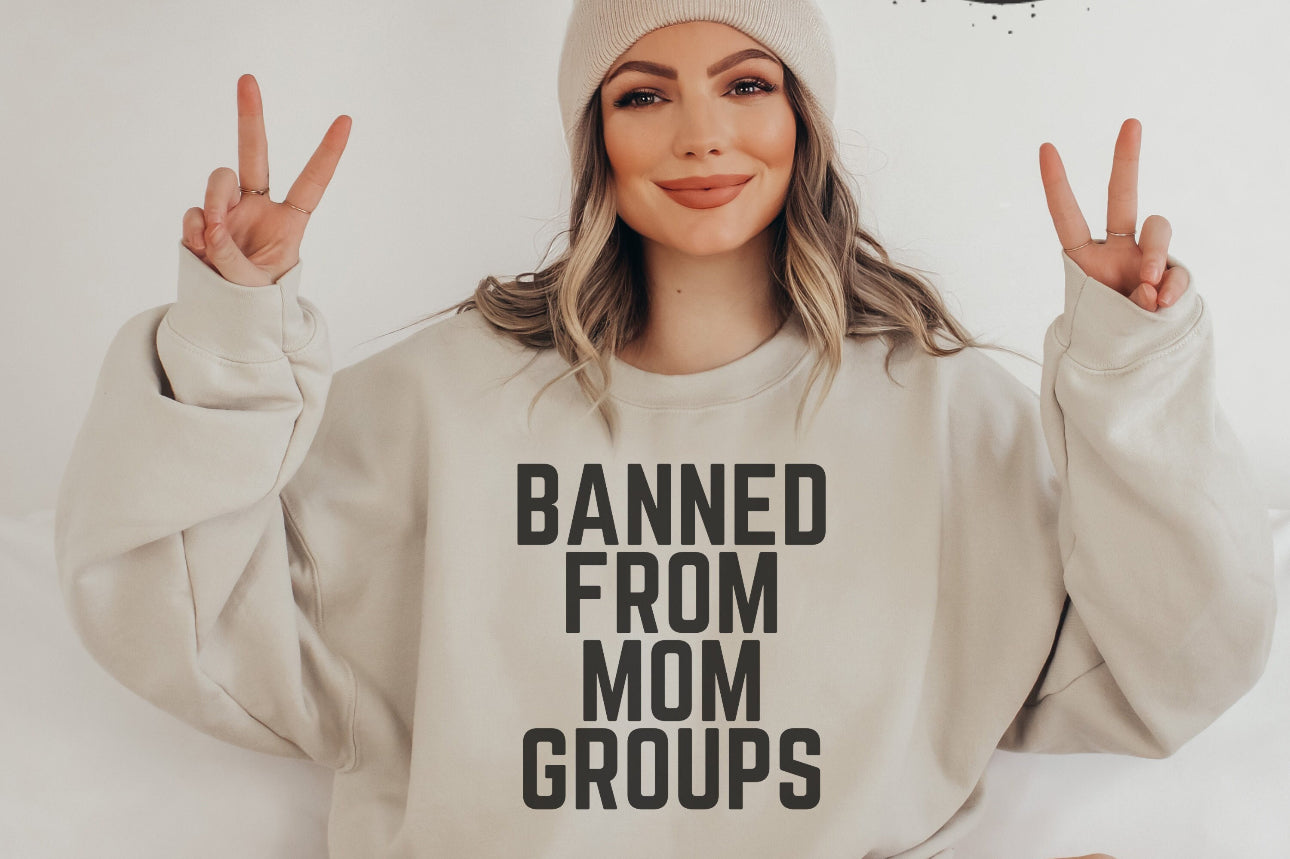 Banned from MOM groups