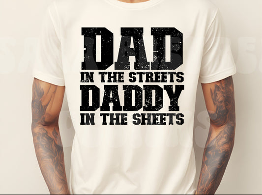 Dad in the streets…