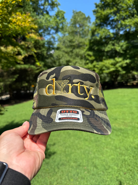 Dirty Camo Trucker